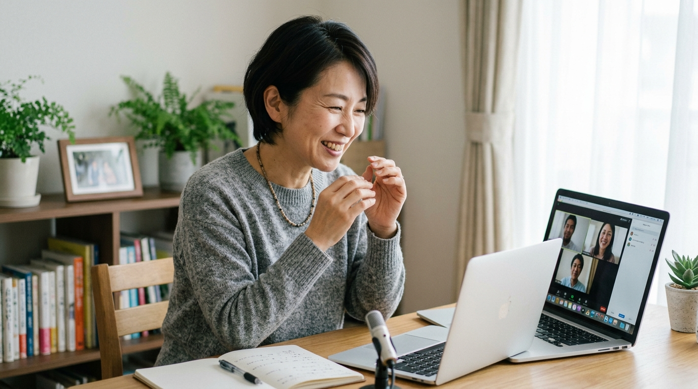 6ヶ月後に自分の力で一歩を踏み出している女性