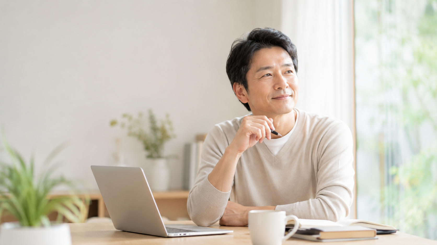 40代50代から人生をリスタートする男性